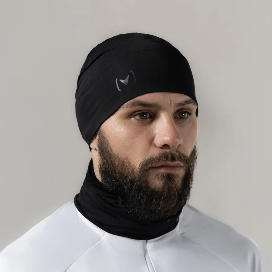 Комплект: шапка и Бафф HEADWEAR TRAINING SET BLACK