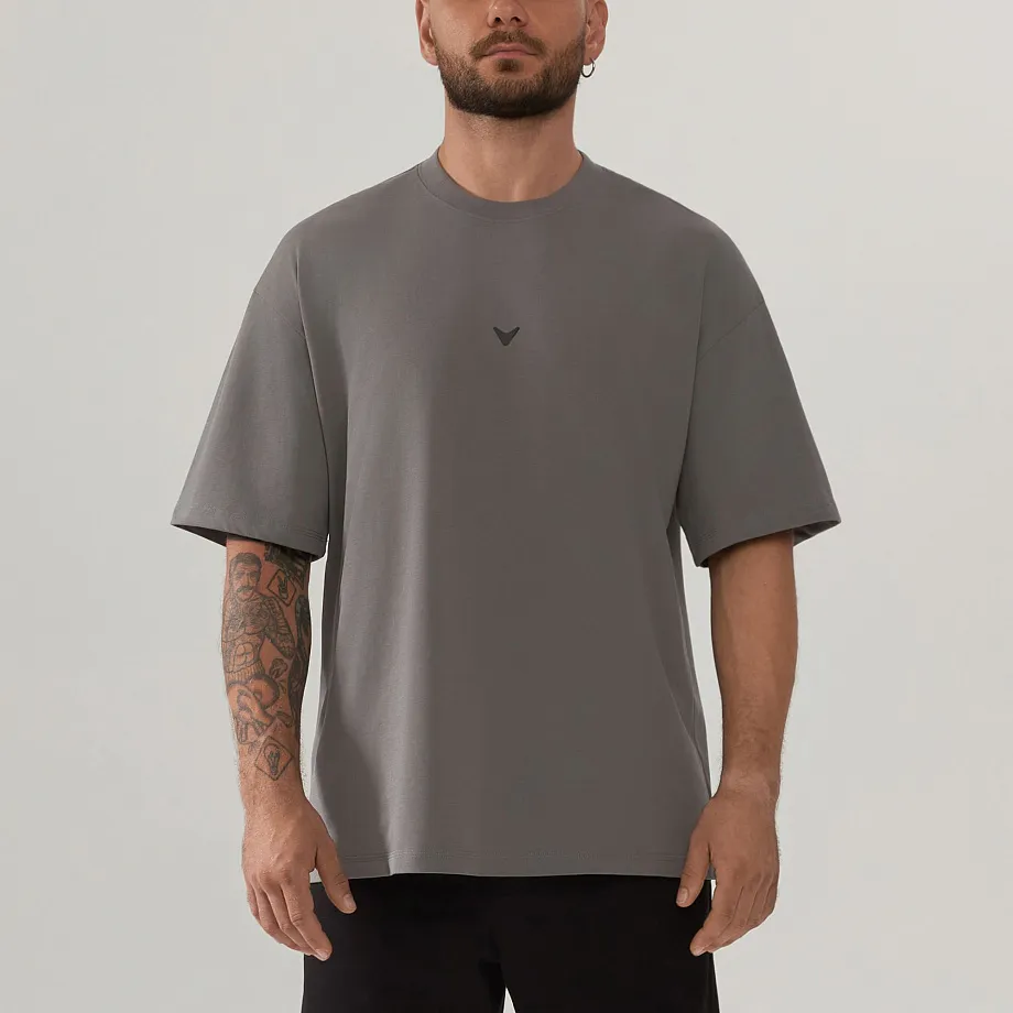 Футболка COTTON OVERSIZE GRAPHITE