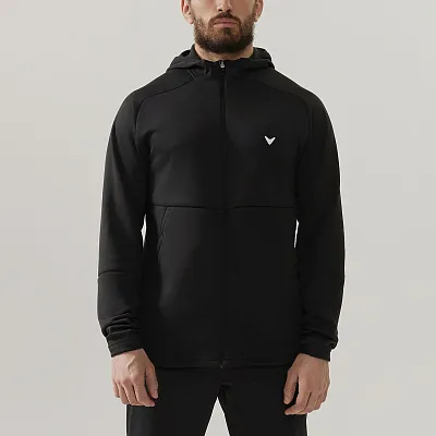 Олимпийка с капюшоном INTRO LIGHT FLEECE BLACK