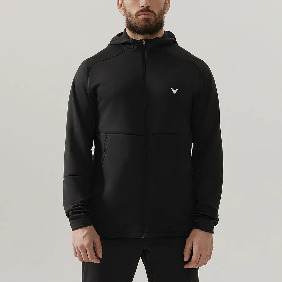 Олимпийка с капюшоном INTRO LIGHT FLEECE BLACK
