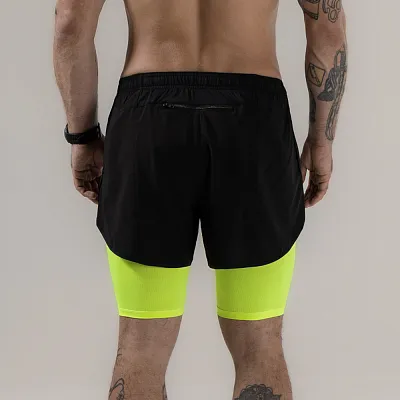 Шорты 2 в 1 NEON GREEN