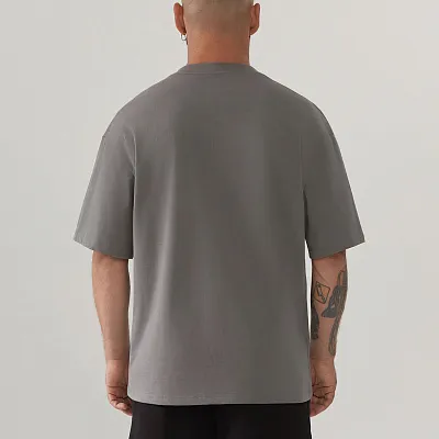 Футболка COTTON OVERSIZE GRAPHITE