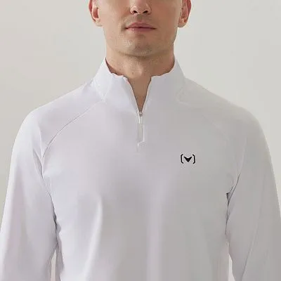 Джемпер INTRO 1/4 ZIP WHITE