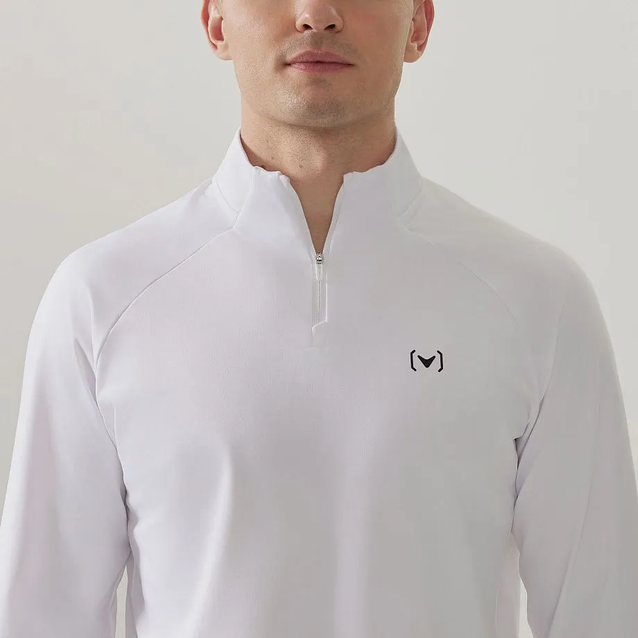 Джемпер INTRO 1/4 ZIP WHITE
