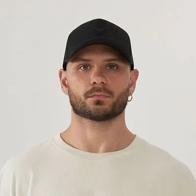 Бейсболка COTTON BLACK