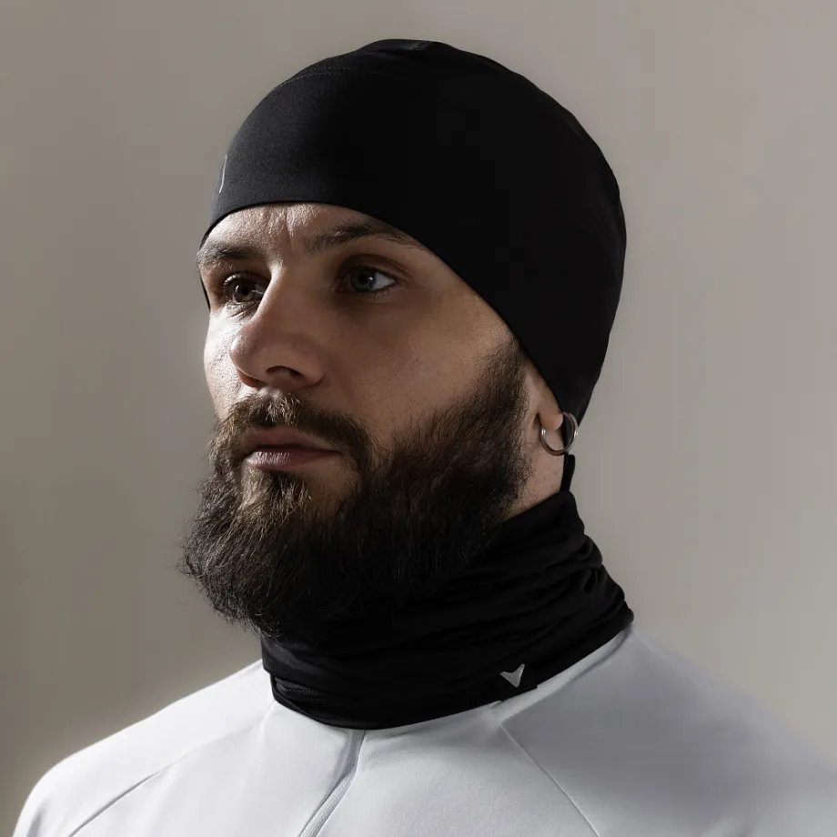Комплект: шапка и Бафф HEADWEAR TRAINING SET BLACK