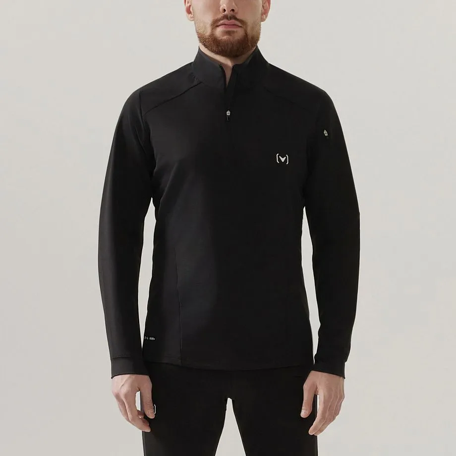 Джемпер INTRO TENDO 1/4 ZIP BLACK
