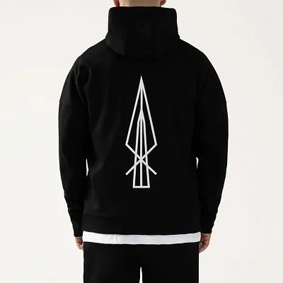 Худи спортивное INTRO SPEAR ZIP BLACK