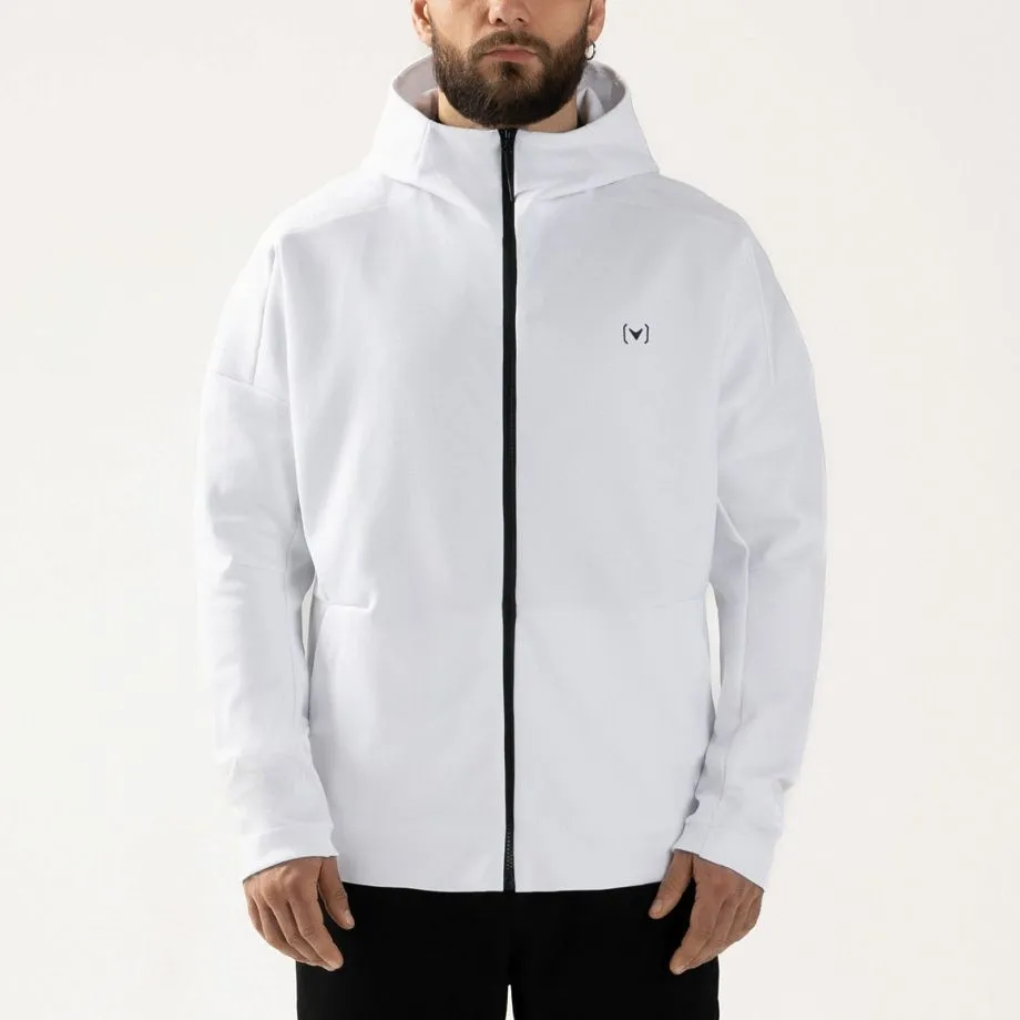 Худи спортивное INTRO SPEAR ZIP WHITE
