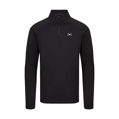 Джемпер INTRO 1/4 ZIP BLACK