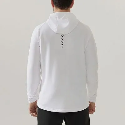 Олимпийка с капюшоном INTRO LIGHT FLEECE WHITE