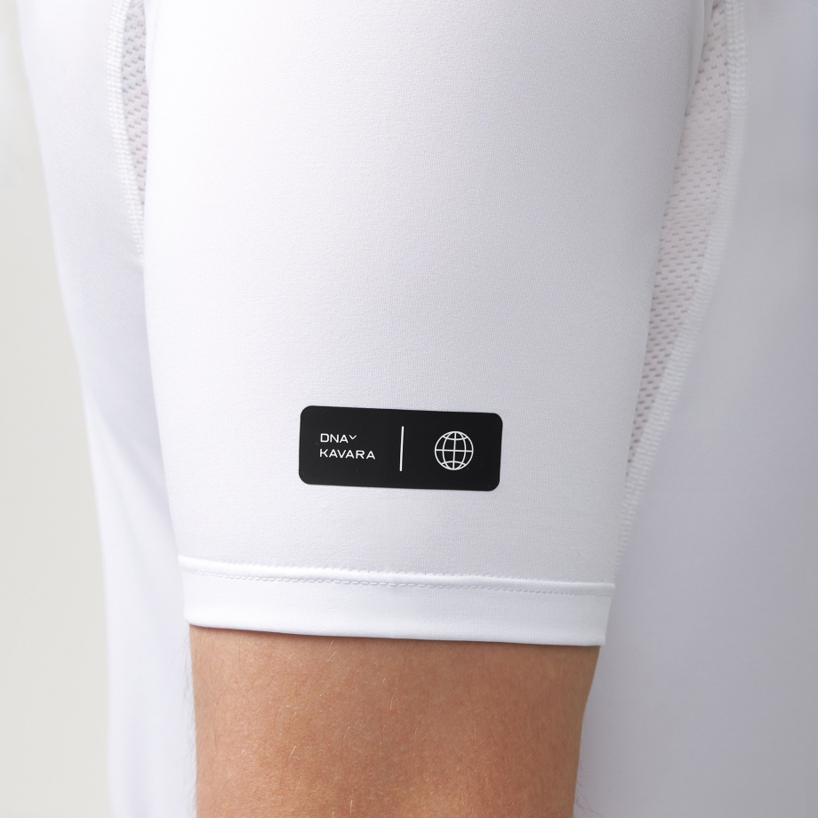 Рашгард INTRO SHORT SLEEVE WHITE