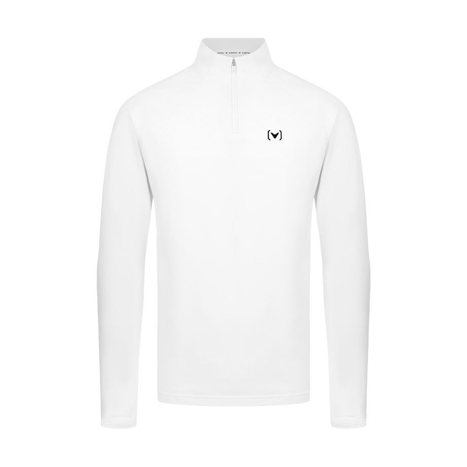 Джемпер INTRO 1/4 ZIP WHITE