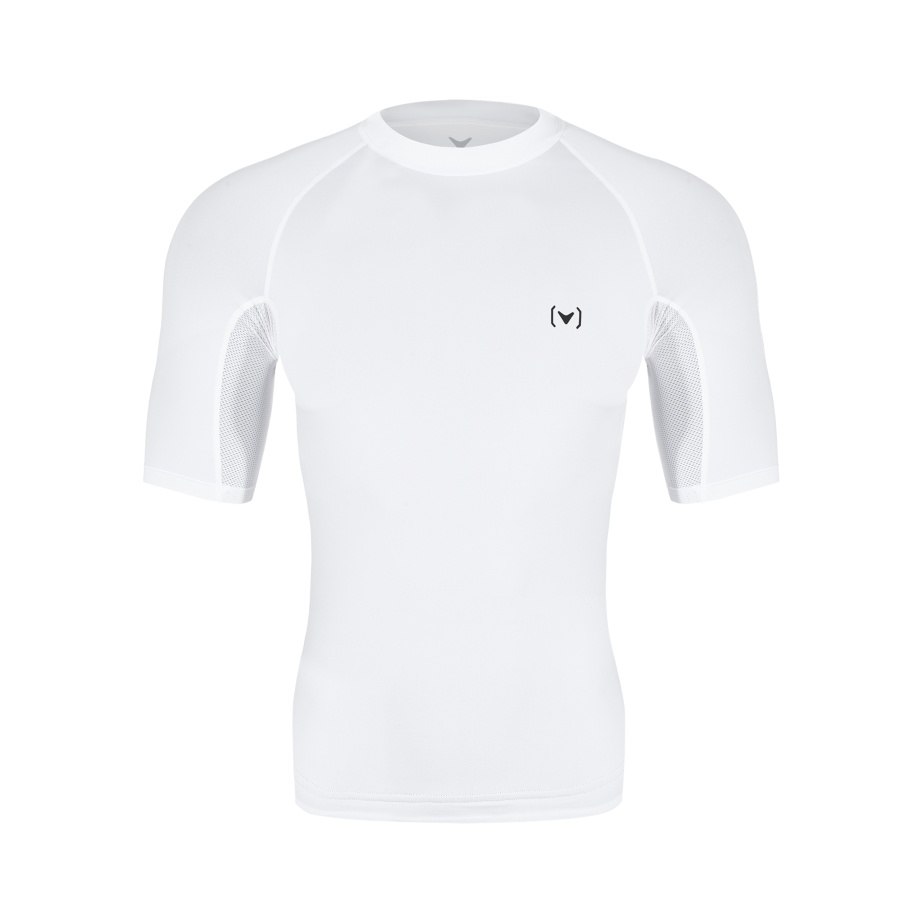 Рашгард INTRO SHORT SLEEVE WHITE