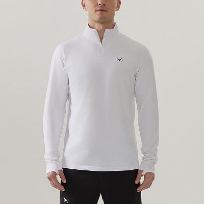 Джемпер INTRO 1/4 ZIP WHITE