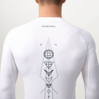 Рашгард INTRO LONG SLEEVE WHITE