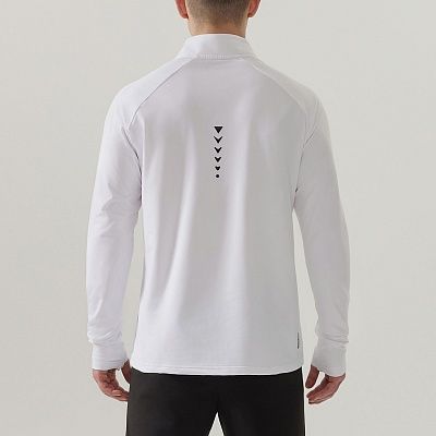 Джемпер INTRO 1/4 ZIP WHITE