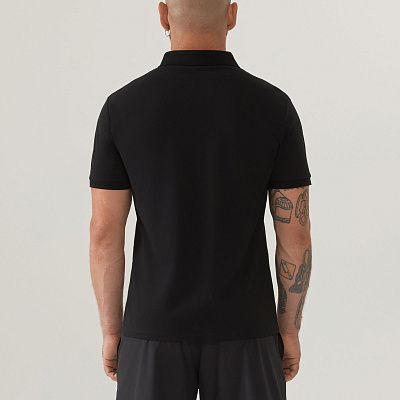 Поло COTTON BLACK