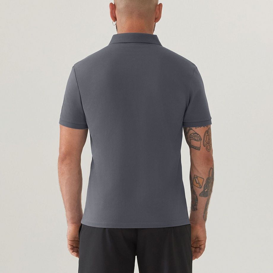 Поло COTTON GRAPHITE