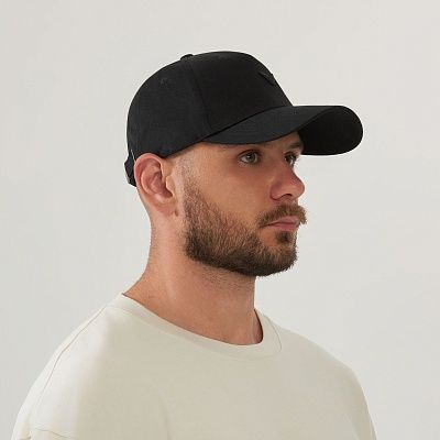 Бейсболка COTTON BLACK