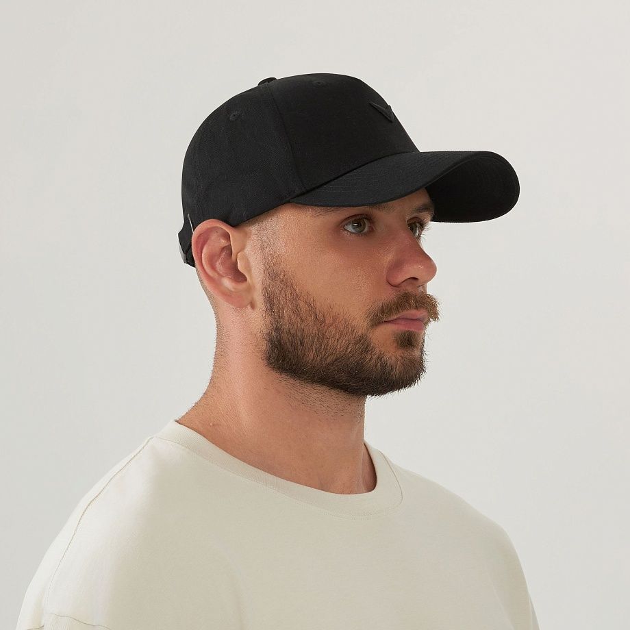 Бейсболка COTTON BLACK