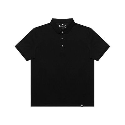 Поло COTTON BLACK