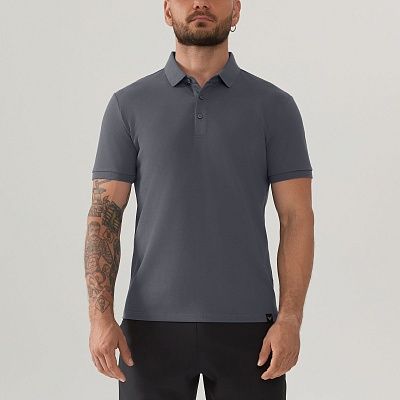 Поло COTTON GRAPHITE
