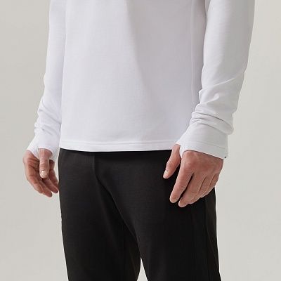 Джемпер INTRO 1/4 ZIP WHITE