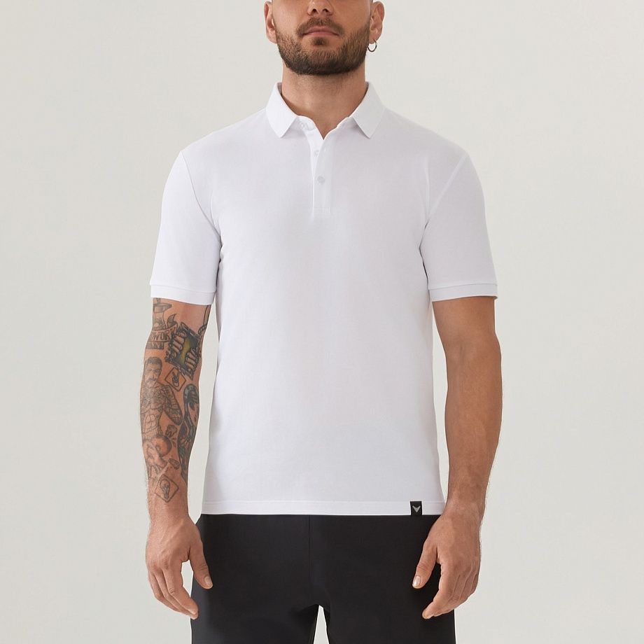 Поло COTTON WHITE