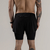Шорты 2 в 1 REFLECTIVE BLACK