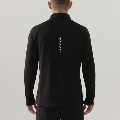 Джемпер INTRO 1/4 ZIP BLACK