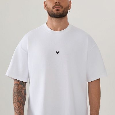 Футболка COTTON OVERSIZE WHITE