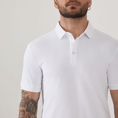 Поло COTTON WHITE