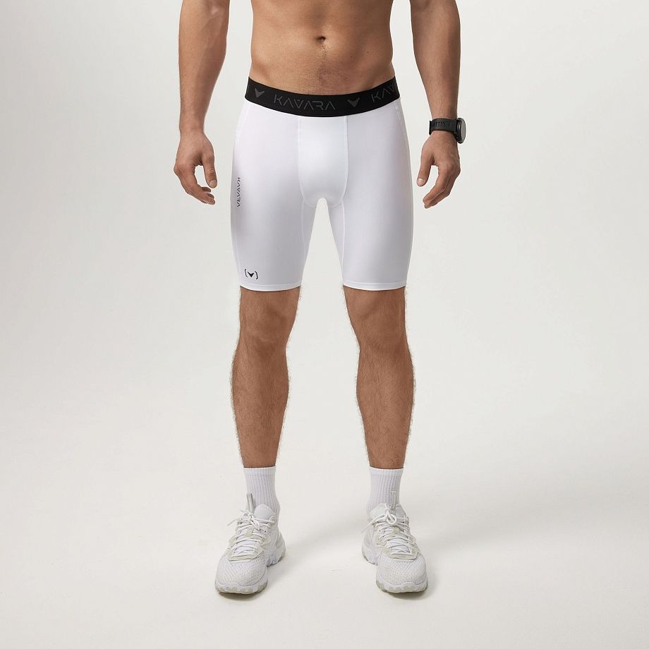 Шорты компрессионные INTRO WHITE
