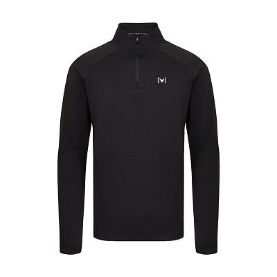Джемпер INTRO 1/4 ZIP BLACK