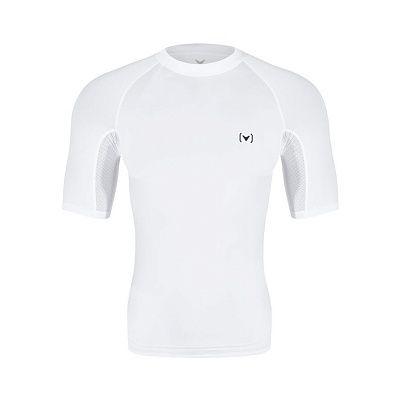 Рашгард INTRO SHORT SLEEVE WHITE